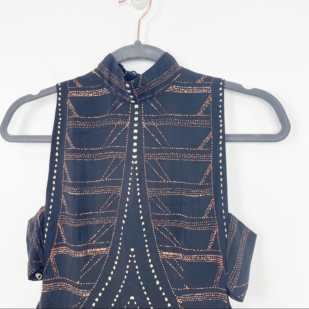 Stone Cold Fox Alfie Black Sleeveless Mini Dress Size 1 RARE - Picture 5 of 9